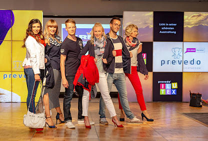 Models der Modemühle bei prevedo Präsentation